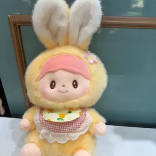 Bunny Plush Doll – Yellow Edition