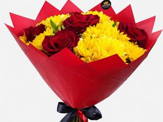 Red & Yellow Bloom Burst