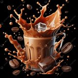 Iced coffee chocolate