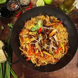 Wok poulet