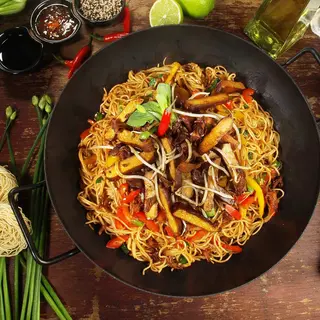 Wok poulet