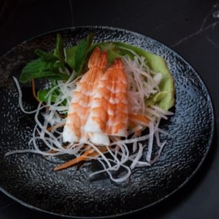 Sashimi crevettes