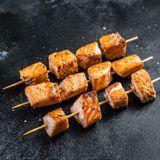 Brochettes Saumon