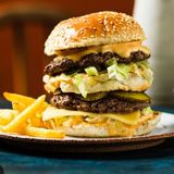Burger double