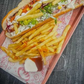 Sondwcha  vinde haché 