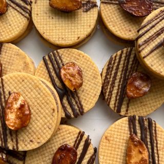 Sablé Chocolat praliné Amandes caramélisée