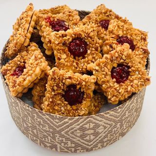 Biscuit Amandes Framboise 