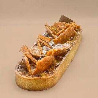 Tarte aux pommes rôties à la nougatine - 6 à 8 personnes