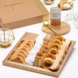 Petit plateau de gâteaux beldi