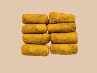 Assiette de 8 crêpes au poulet et champignons