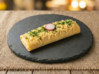 Crêpe poulet champignons