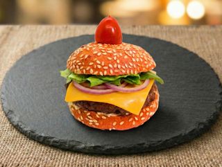 Mini cheese burger