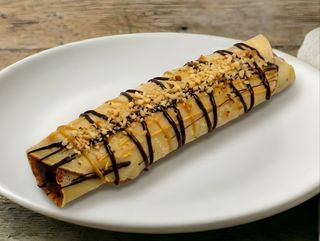 Crêpe chocolat noisettes