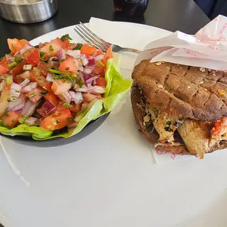 seigle poulet grille