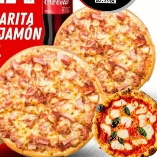 2 pizza viande hachée+ 1 pizza Poulet +1L pepsi