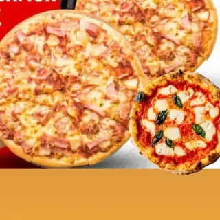 2 pizzas 4 fromages + 2 pizzas margherita offertes