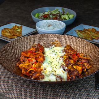 Dak Galbi set spicy