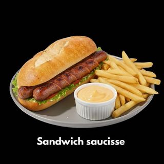 Sandwich saucisses 