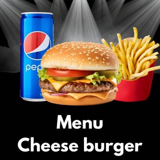 Formule cheese burger