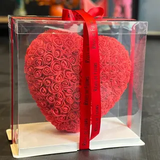 Grand cœur rouge