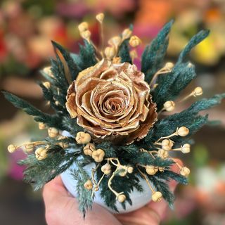 Rose éternelle Bronze