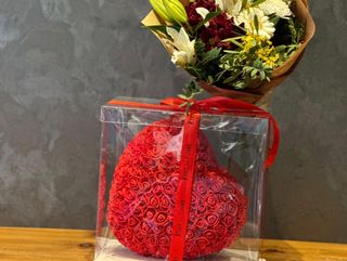 PACK COEUR + Bouquet varié