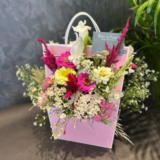 Sac Floral PINKY