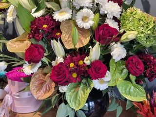 Composition Love - avec vase