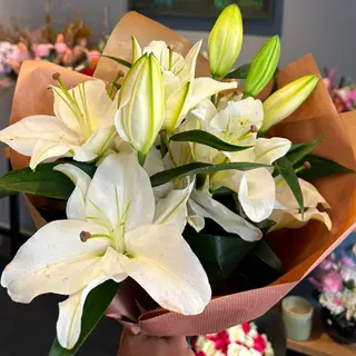 Bouquet de 3 Lys Oriental