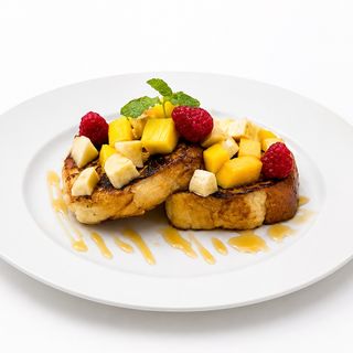 Toast aux fruits de saison