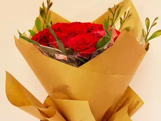 Bouquet Kraft 10 roses