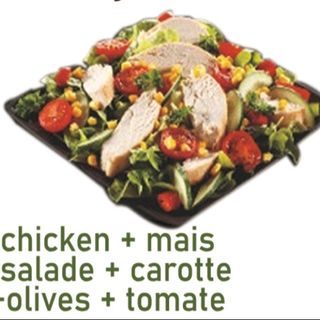 Salad chicken spot city