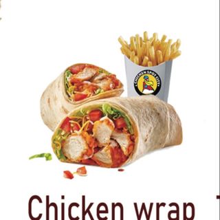 Wrap chicken