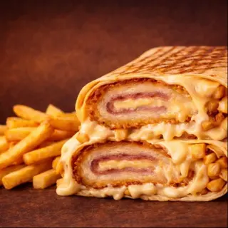 Tacos Cordon Bleu + Frites