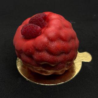 Trompe l'oeil framboise 