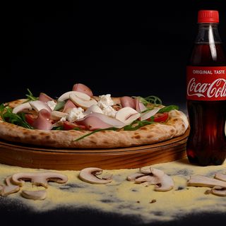 Menu Pizza + Soda