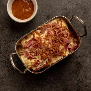 CHEESE FRIES WITH BACON