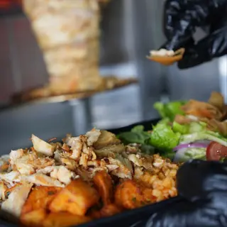 Assiette shawarma