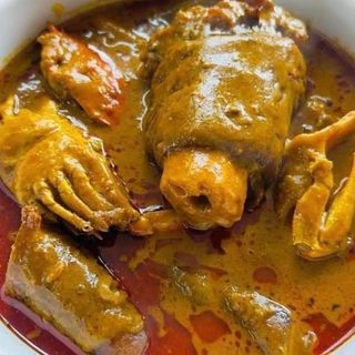 Sauce graine à la patte de bœuf au riz