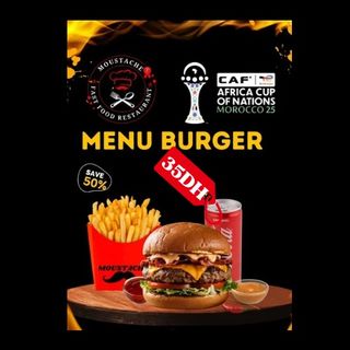 1 Cheese Burger+ 1 Frites + 1 Coca + Sauces