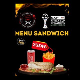 1 Sandwich Tuna + 1 Frites + 1 Coca + Sauces