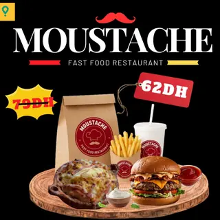 Pasticcio jambon + cheese burger +1 Frites+ 1 Coca + Sauces