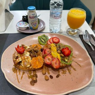 Petit dejeuner Brioche perdu