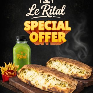 Deal 2 Paninis = Frites + Boisson GRATUIT