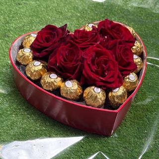 Box cœur Ferrero moyen