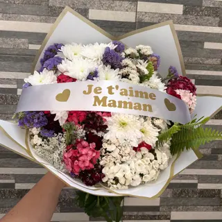 Grand Bouquet personnalisé ´Je t’aime Maman’