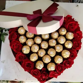 Box coeur Ferrero Gourmande