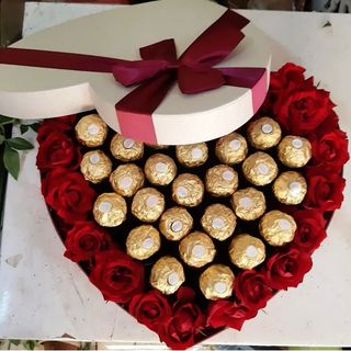 Box coeur Ferrero Gourmande