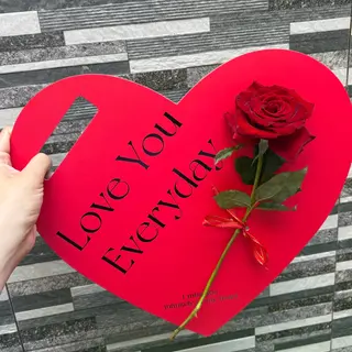 Fleurs en coeur