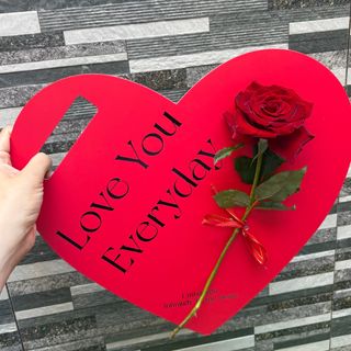 Fleurs en coeur
